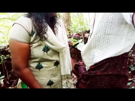 Desi Wife Ravaging In Outside With Young Beau