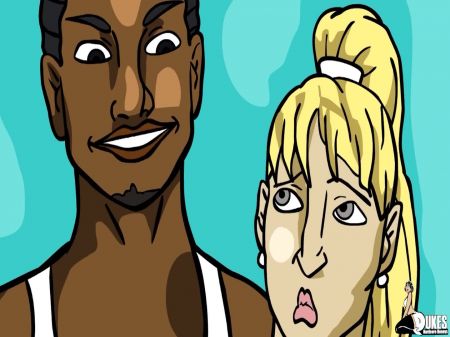 Freak Migrant Hoe liebt einen langen schwarzen Schwanz 