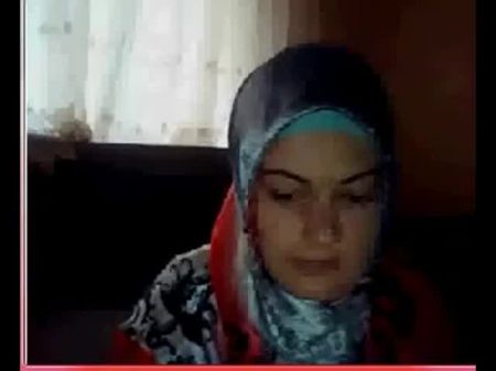 Turkish Beautiful Turbanli Showcasing Her Bosoms