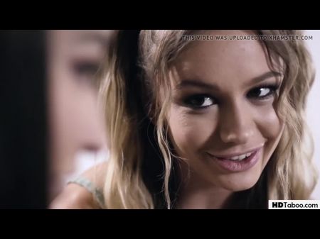 падчерица и студенты делятся членом папы 