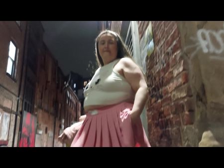 Adorable Plumper Caught Pissing In Public - Tilly D