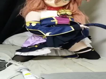 kigurumi狐狸与肛门珠