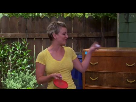 Kaley Cuoco Pokies Busty Tight Shirt 