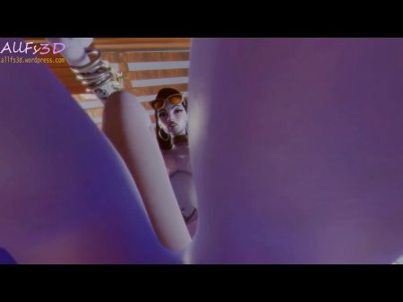 Widowmaker And Grace - Caught Boot Nuzzling