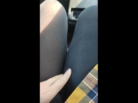 Fondling Myself In The Uber