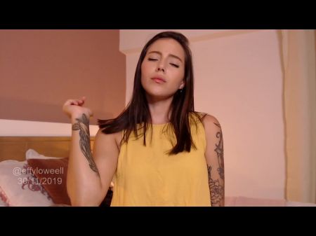 Hermosa Chica Colombiana Delgada Con Cara Angelical, Effy 