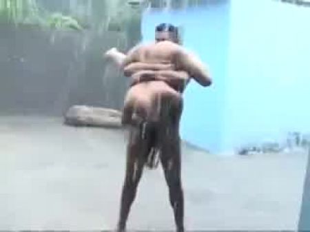 Latin Standing Sixty-nine In The Rain