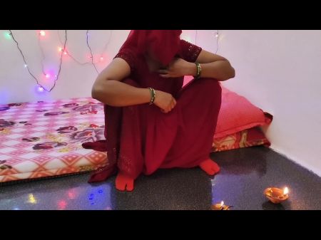 Dipawali Spezialtag Ficken mit Freund Bhabhi Indisches Dorf Schöne wirklich heiße Sex 