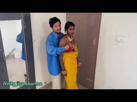 Desi Kam Wali Bai Ke Sath Makan Malik Ne Kiya Khub Ghapa Ghap