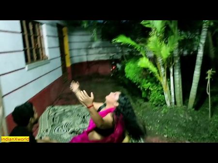 Desi Hard-core Supah - Excellent Attractive Bhabhi Outdoor Fuckfest ! With Clear Audio