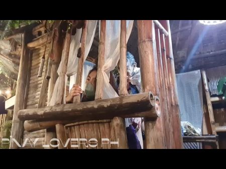 18 Yr Elder Filipina Student Having A Plenty Of Fun With Her Elder Guy Guard In College !