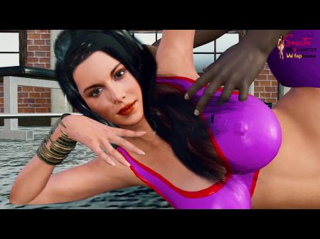 Busty Savita Bhabhi genoss eine Sex -Lektion mit ihrem Yogalehrer. 