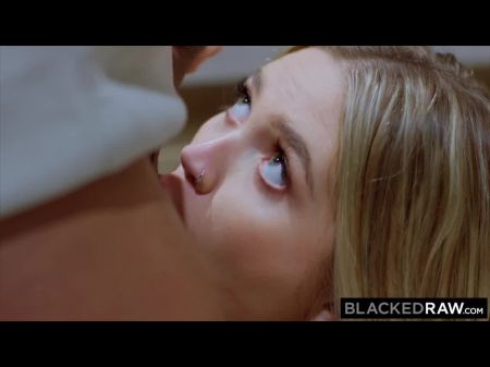 Pounded By Ebony Stacked Blonde Angie Takes Every Inch Of His Big Black Cock