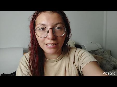 (Deutsch) Hey, mein kleiner Haar, willst du meine Muschi voller Sperma lecken? 