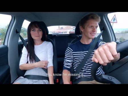 Betraying Boyfriend On Back Seats Of Mr Pussylicking Car - Vag Eating And Pounding - Thick Cumshot