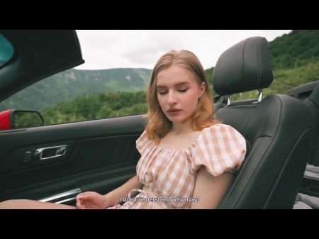 Te encanta montar, te encanta follar. Follando mi hermanastra en el bosque 
