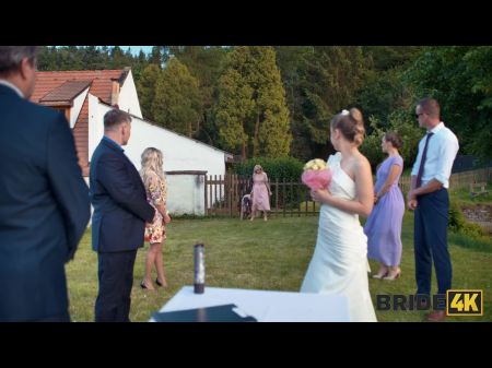 Bride4k. مشهد حب جميل. الجنس الساخن مع أندريا 
