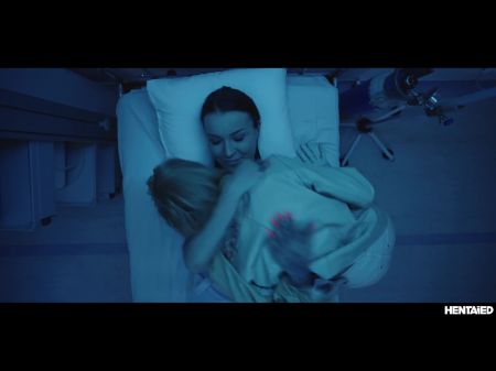 Monster alienígena Tabitha Poison se convierte en vampiros Kelly Collins y Ashby Winter en esclavos sexuales 