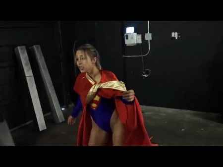 Supergirl Vs Red Face 