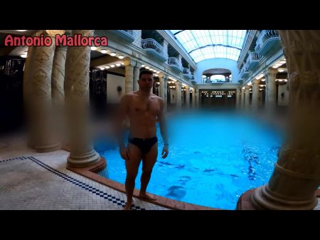 riskante Sex mit zierlichem Spanisch im berühmten Thermalbad Valentina Lapiedra 