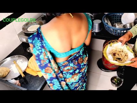 Kitchen Sex: Step Mom Is Sitting To Gobble Food Till We Leave