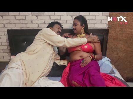 Sasur Ji Fickte Den Indischen Bahu, Als Ihr Ehemann Im Amt Im Hindi -audio War 