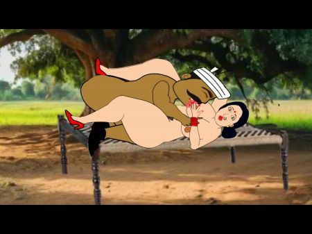 Parte 4 Big Ass Milf Bansuri fodido com muita força por um trabalhador agrícola Kundan 