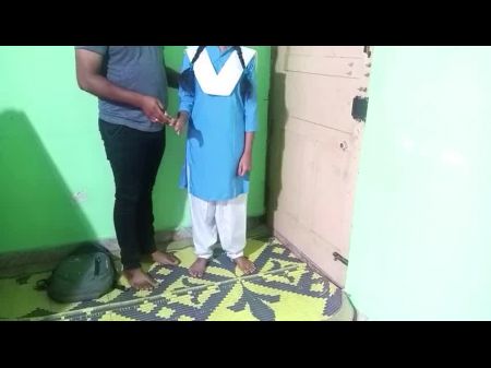 Indian School Duo Terrace Fuck-fest