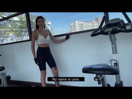 The Dude Secretly Filmed The Damsel In The Gym , Approached Her And Offered To Give A Oral Pleasure In The Restroom