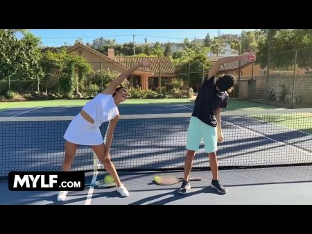 Stepmom - Stepson Tennis Tournament -