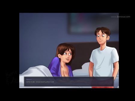 Risk Of My Teenage Stepsister Catch Us In The Kitchen Makes My Stepmother Wild . Morning Quickie - Summertime Saga - Debbie 4