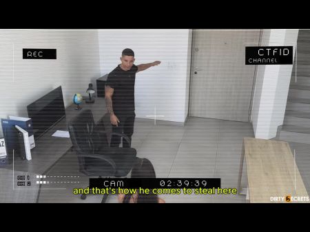 Eu foda a cabeça da segurança para fazê -lo me deixar ir 