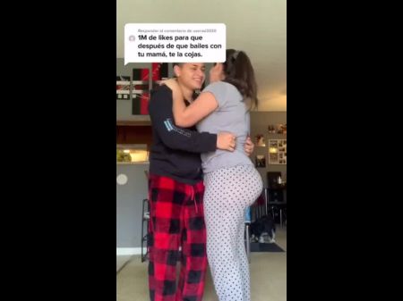 SE COCE A SU MADURA Y LO SUBE AL TIK TOK 