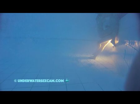 This Teenager 18+ Duo Is So Mischievous , They Must Pound Underwater In The Pool And Your Are Watching