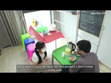 Chinese Uber-cute Chick Hard-core Pounded By Stepuncle In Snack Shop