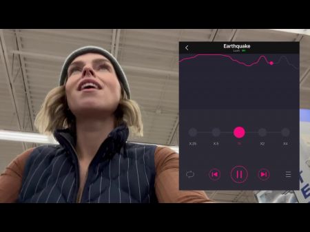 Society Cumming In Grocery Store With Obese Remote Controlled Wand