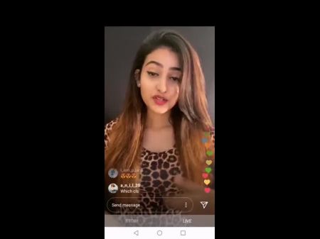Deepika Pilli Live على Instagram Tiktok 