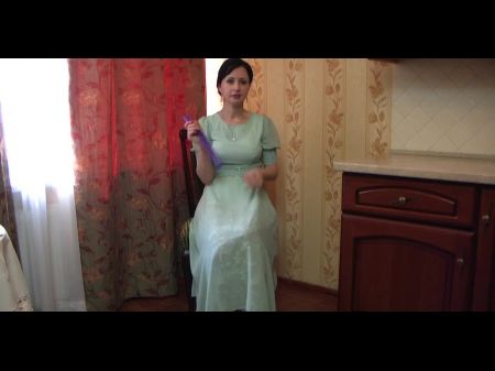 Una Mujer Vintage En Nylons 