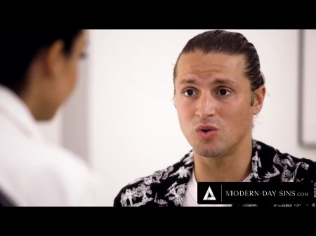 Os pecados modernos MILF enfermeira Jamie Michelle Cures, infinita tesão do aluno com creme quente 