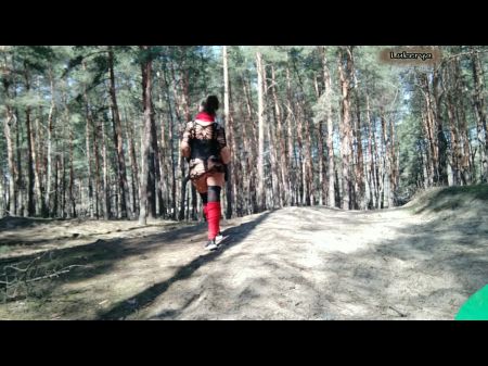 Lukerya Is Resting In The Spring Forest