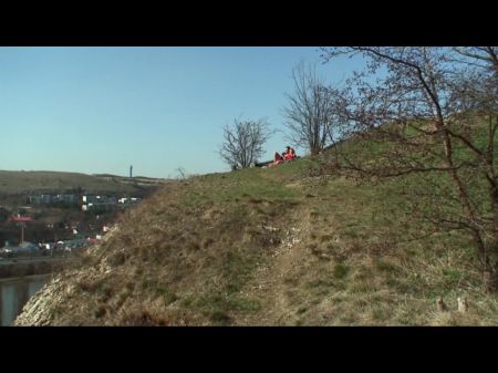 Outdoor Pummel After We Heads For A Walk