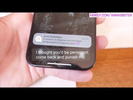 Der Witz des Mitbewohners war außer Kontrolle geraten. 