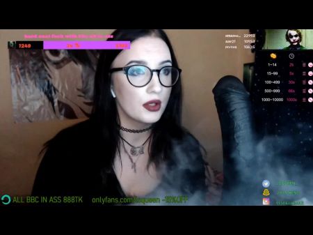 Russian Biotch Working Out Her Ass