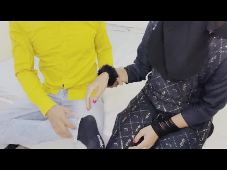 Muslim Gal Hindu Stud Bang-out Hard Smashing Deep Blowage By Office Chief Evidently Evident Hindi Audio