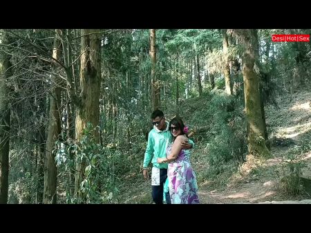 Indian Aunty Breakup Intercourse With Youthful Beau ! Jungle Intercourse