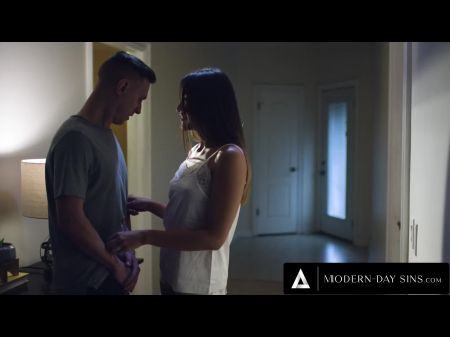 Pecados modernos, ela pegou o meio -irmão mais assustador de Bestie deu a ele o que ele sonha 