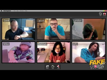 College Classman Shamed When Classmates Catch Him Wanking On An Online Class