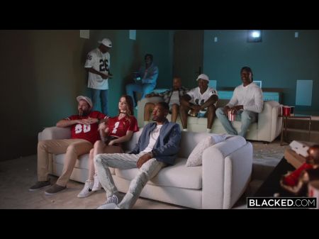 Torn Up By Black Molly Little Gets Passed Around In 6 - Bbc Gangbang