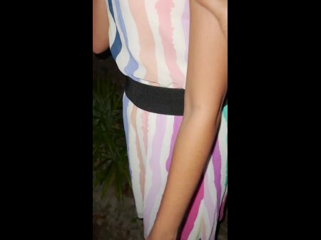 Sri Lankan Village Dame Giving Bj To Her Acquaintance Outdoor