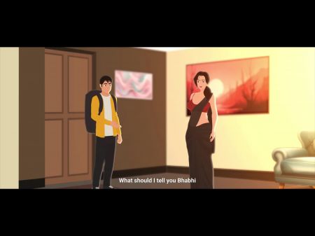 Unsatisfied Desi Indian Bhabhi Greets Her Devar Part Trio